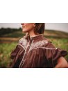 Blouse brodée