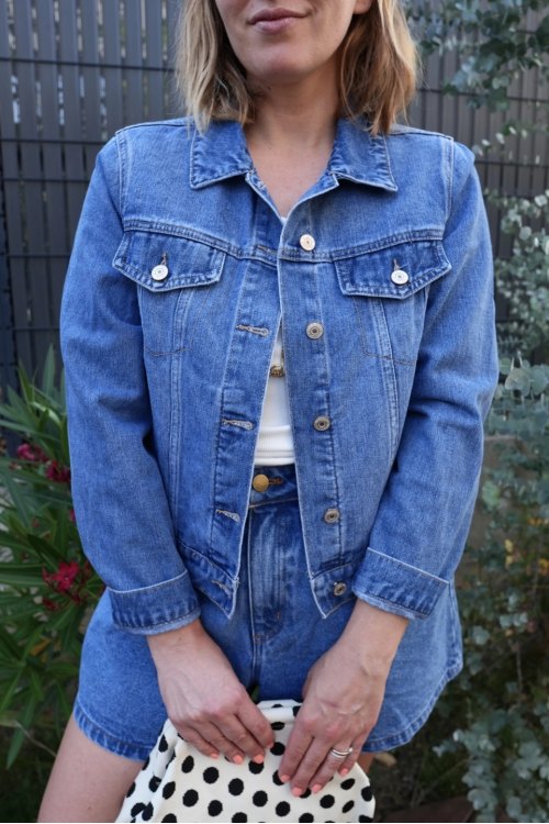 Veste en jean