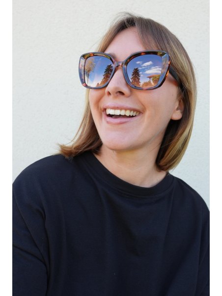 Lunettes solaires papillon