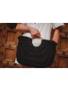Sac tressé noir