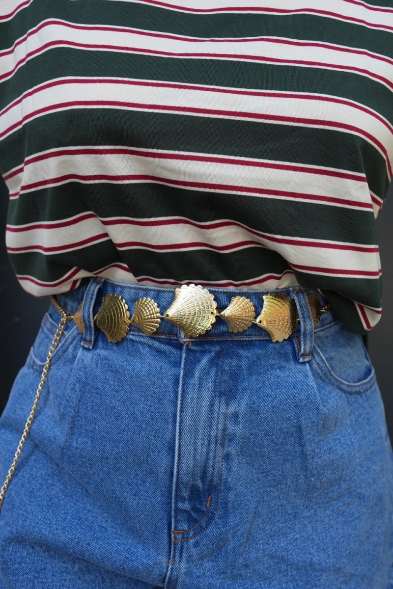 Ceinture chaîne coquillage