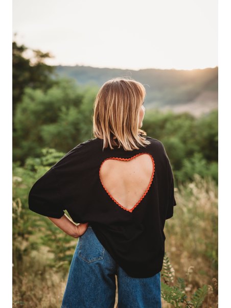 T-shirt cœur