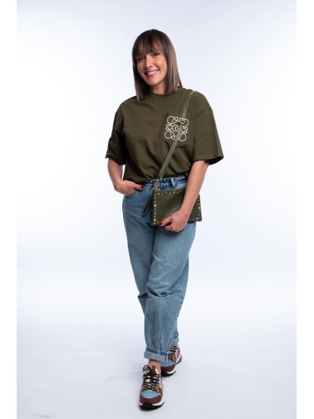 T-shirt Olive