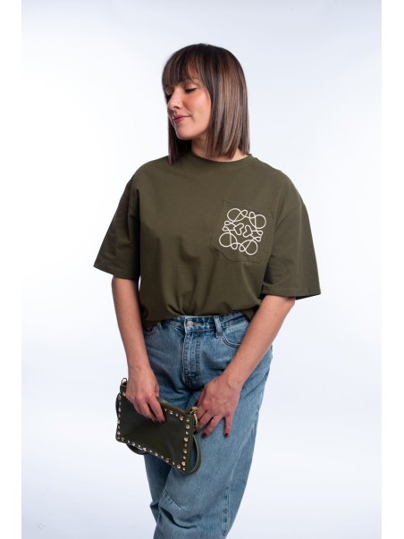 T-shirt Olive