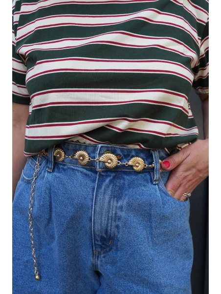 Ceinture chaîne océan