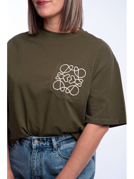 T-shirt Olive
