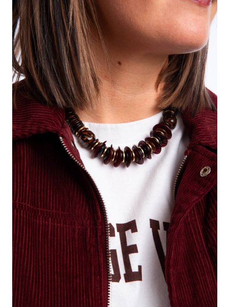 Collier Grenat