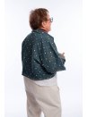 Veste jean clous