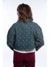 Veste jean clous