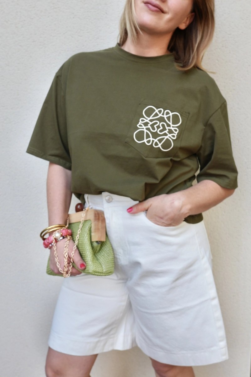 T-shirt Olive
