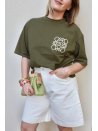 T-shirt Olive