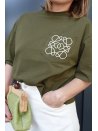 T-shirt Olive