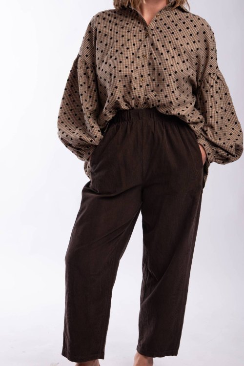 Pantalon Gaston Choco