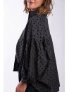 Chemise Polka Marine