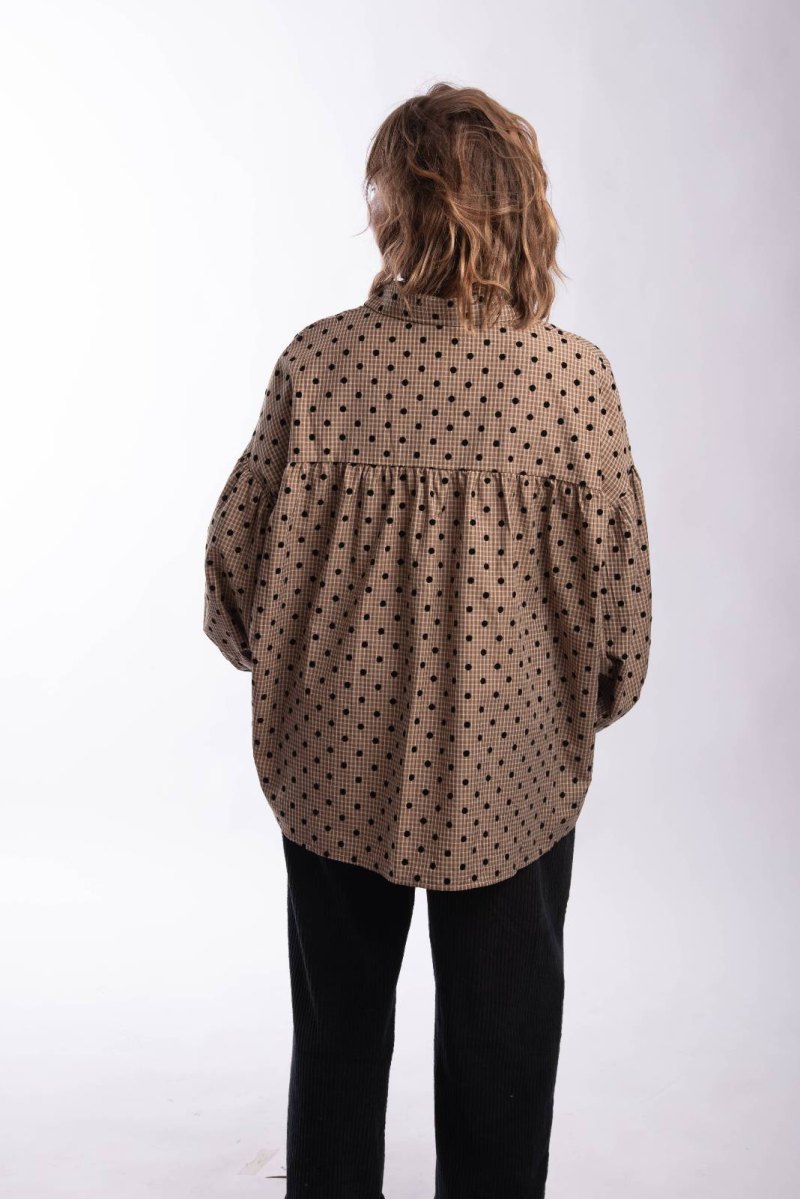 Chemise Polka Choco