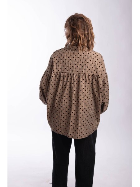 Chemise Polka Choco