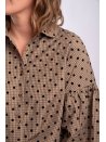 Chemise Polka Choco