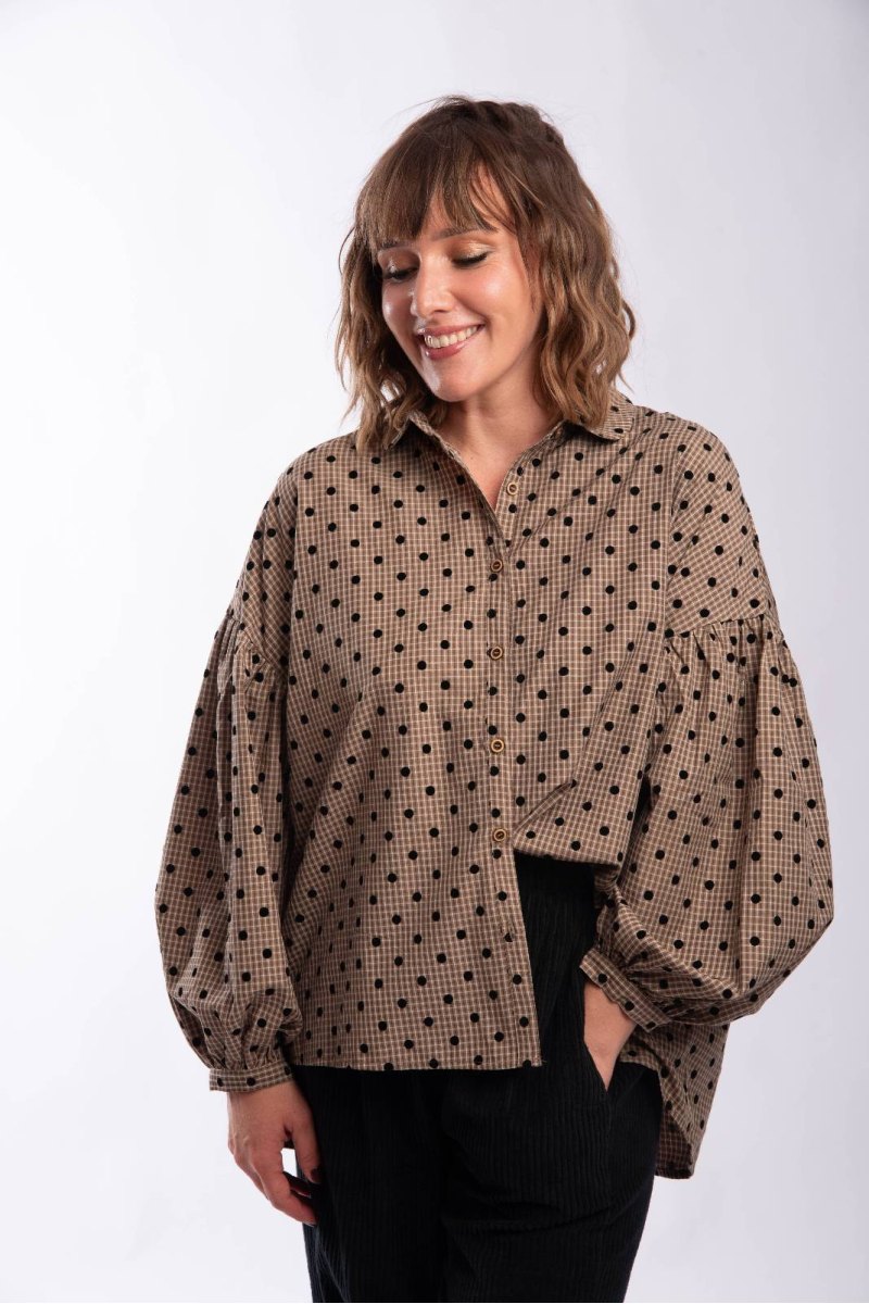 Chemise Polka Choco