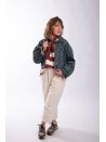 Veste jean clous