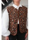 Gilet léopard