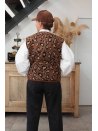 Gilet léopard