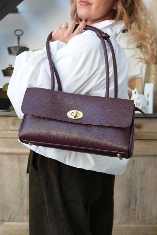 Sac Margot bordeaux