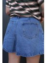 Short en jeans