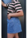 Short en jeans